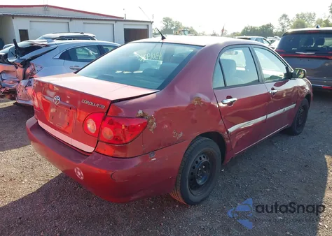 2007 Toyota Corolla Le z USA, uszkodzony, nr VIN 2T1BR32E97C807626